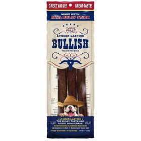 Loving Pets Long Lasting Bullish Sticks for Dogs 10 Inch Long