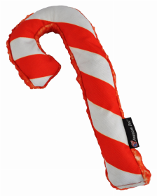 Candy Cane Dog Toy