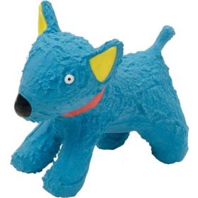 Li'l Pals Latex Blue Dog Toy